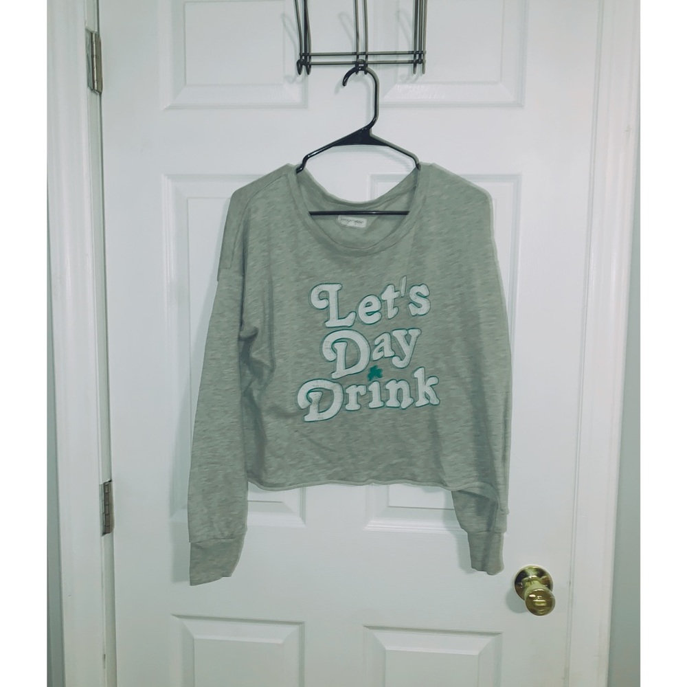Target Cropped Graphic Sweatshirt